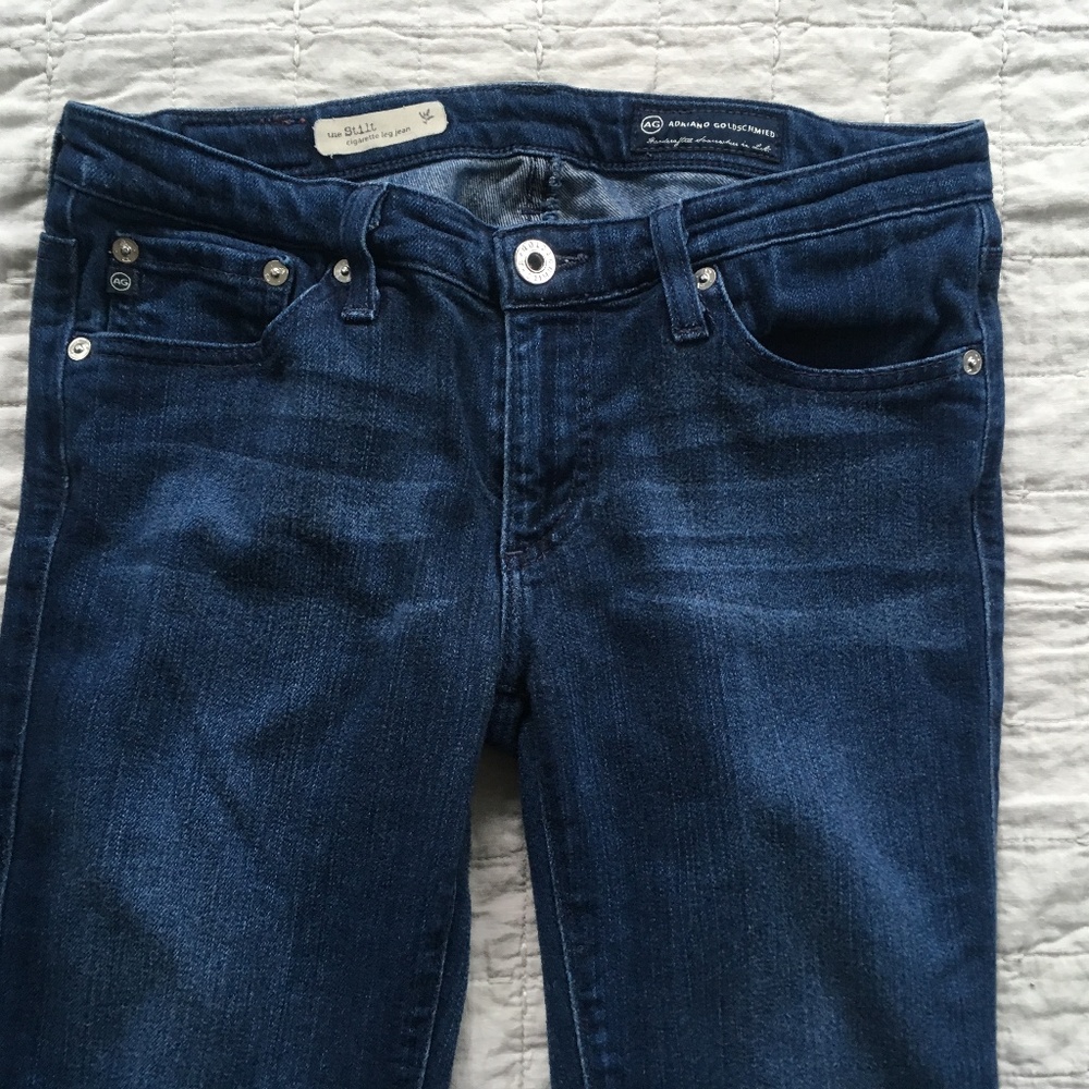 AG jeans The Stilt Cigarette leg jean Sz 27R